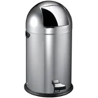 EKO Kickcan 33 Litres Chromé Mat