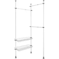 Wenko Système télescopique HERKULES Tringles de penderie Armoire réglable