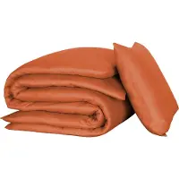 De Witte Lietaer Housse de couette Olivia 140 x 200 cm orange