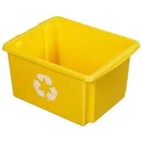 Sunware Boîte Nesta Recycle jaune 32 litres