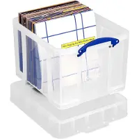 Really Useful Boxes Boîte de rangement 35 l transparent