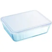 Pyrex Récipient rectangulaire 25 x 20 cm - 2,6 L