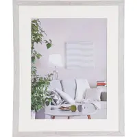 Henzo Cadre photo Modern - 40x50cm - Blanc