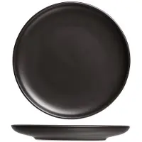 Cookinglife Assiette plate Okinawa Ø 26,6 cm noir