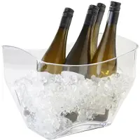 Aps Seau à vin transparent