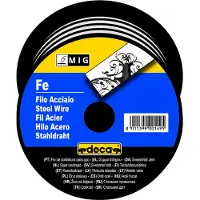 Deca Bobine Fil Acier Pour Soudure Mig/Mag - Ø Fil 0,6 Mm - 0,7 Kg