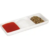 Olympia Plat de service en porcelaine 3 pièces 6x15cm | 12 pièces