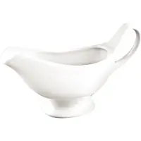 Olympia Saucière en porcelaine blanche 36 cl | 6 pièces