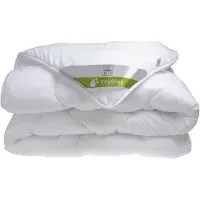 Vitality Pur Summer Duvet - 200x200 - Double - Couette fine et légère - Respirante et antiallergique - Idéale pour les nuits chaudes