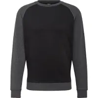 Urban Classics Sweat-shirt gris foncé / noir