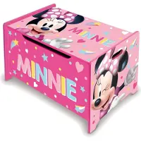 Disney Minnie Wooden Toy Rack Rose Enfants