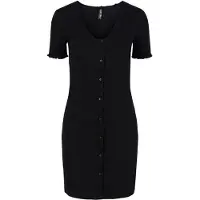 Pieces Robe 'Nukisa' noir