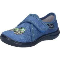 Beck Pantoufle 'Traktor' bleu ciel / gris / kiwi / noir