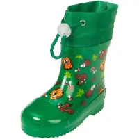 Playshoes Bottes en caoutchouc 'Waldtiere' vert