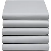 Cinderella Drap-housse Sommier Tapissier / Matelas à eau Cinderella Light Grey (Coton)-90 x 200 cm
