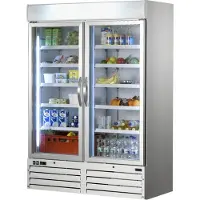 Saro Réfrigérateur à portes vitrées, 2 portes - Blanc Modèle G 920