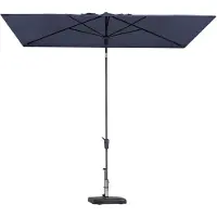 Madison Parasol Madison Mikros Luxe Polyester Bleu Saphir 200 x 300 cm