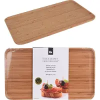 Excellent Housewares Excellent Articles Menager Plateau En Bambou 43 X 25 Cm Ko-101004350