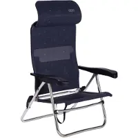Crespo - Chaise de plage - AL/205 - Compact - Bleu foncé