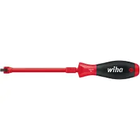 Wiha 32869 Tournevis SoftFinish Fente Avec Manchon De Serrage - 4,0 Mm X 125 Mm