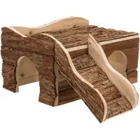 Trixie Natural Living Maison en bois naturel Ineke