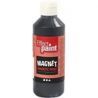 Creativ Company peinture magnétique 250ml noir pour projets créatifs