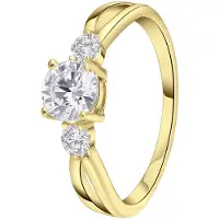 Lucardi Bague 'Klassisch' or