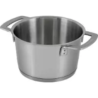 ComBekk S-S 151102 Recycled Stainless Steel, marmite avec couvercle, 16 cm, 1,7L