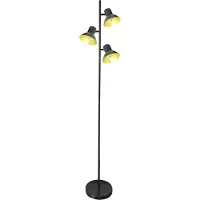 LumenXL Lampadaire industriel à 3 spots - Bailey