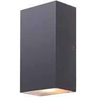 LumenXL Applique d'extérieur 2 lumières Cole - noir