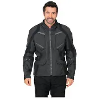 Vanucci VAJ-1 Veste Textile Anthracite/Noir 50 hommes gris