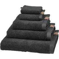 Aquanova Serviette de Bain Aquanova Oslo Caviar (70 x 130 cm)