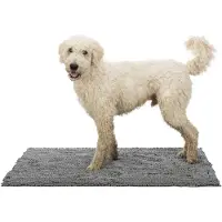 Trixie Waterproof Dirt Absorber Mat Argenté 80 x 60 cm