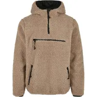 Brandit Veste en polaire ' Teddyfleece Worker' camel