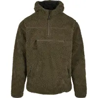 Brandit Veste en polaire 'Teddyfleece Worker' olive