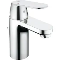 GROHE Eurosmart Cosmopolitan Mitigeur monocommandé pour lavabo, S-Size, saillie 92mm, vidage à tirette, EcoMode, 2337700E