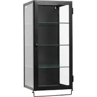 Nordal A/s Siri Armoire Murale | 1 Porte | Métal Noir | 20110