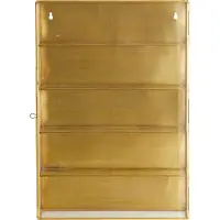 Nordal Armoire Murale A/s Ada | M | 4 Tablettes | Or | 20142