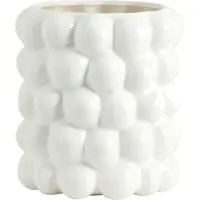 Nordal Pot de fleurs Carna blanc