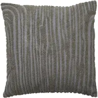 Nordal Coussin Elodie gris avec rembourrage
