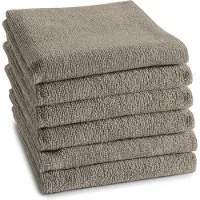 DDDDD Torchon DDDDD Logo Taupe 50 x 55 cm (6 Pièces)
