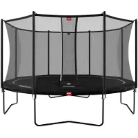 Berg Trampoline BERG Favorit avec filet Comfort 430 cm Noir