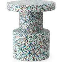 Normann Copenhagen Bit Tabouret Table d'Appoint White Multi