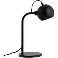 Frandsen Lampe de Table , Ball Single, Noir, Salon / séjour, Métal, Design