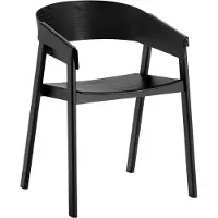 Muuto Cover Armchair Black