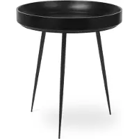 MATER - Bowl Table Medium Black Stained