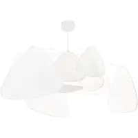 Market Set Suspension , Screen XL, dimmable, Blanc, Salon / séjour, Papier / carton, Design