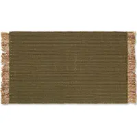 Ferm Living Block Mat Olive|Natural