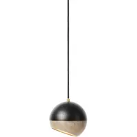 MATER Suspension , Ray S, dimmable, Noir, Salon / séjour, Bois, Design