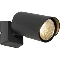 Lucide Lampe murale de conception Manal anthracite